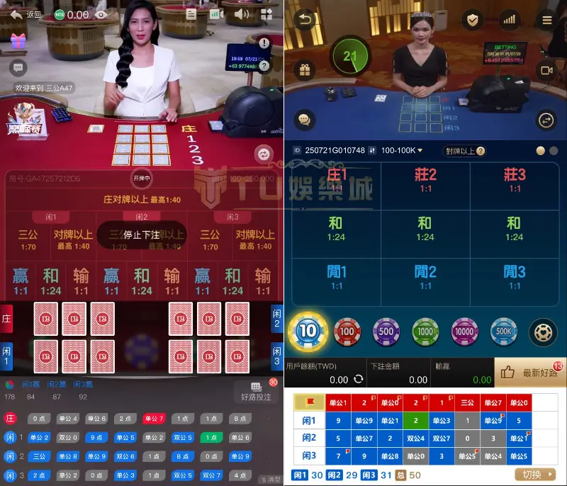 三公百家樂在TU娛樂城就能玩到